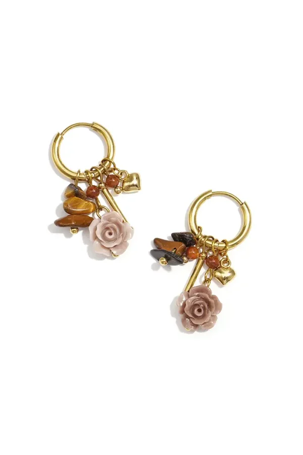 Oorbellen ''Rose"
