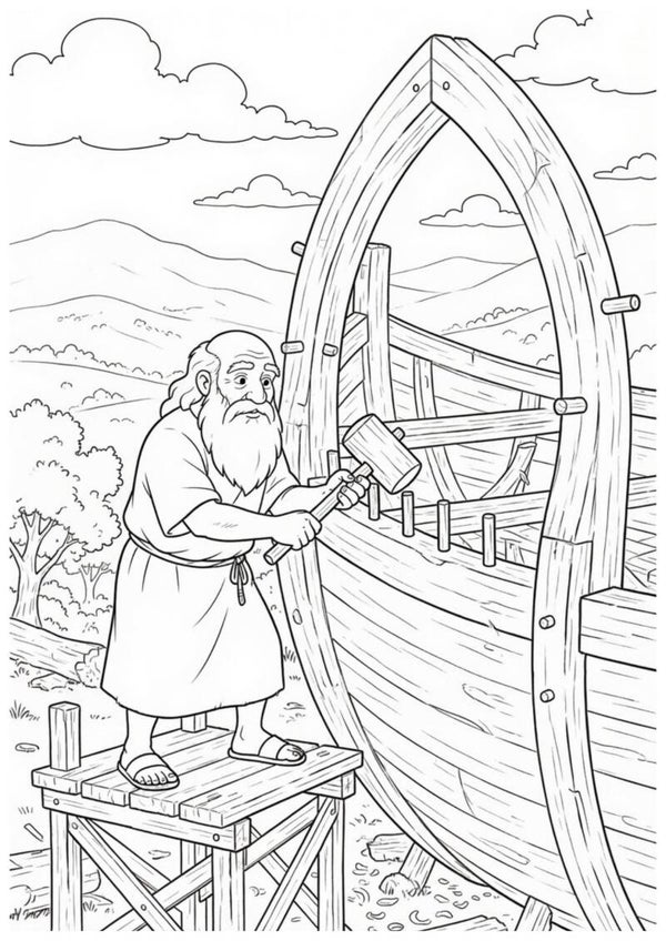 Noah bygger arken