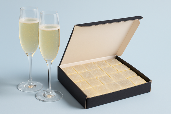 Bruids-Fudge Champagne-Aardbei