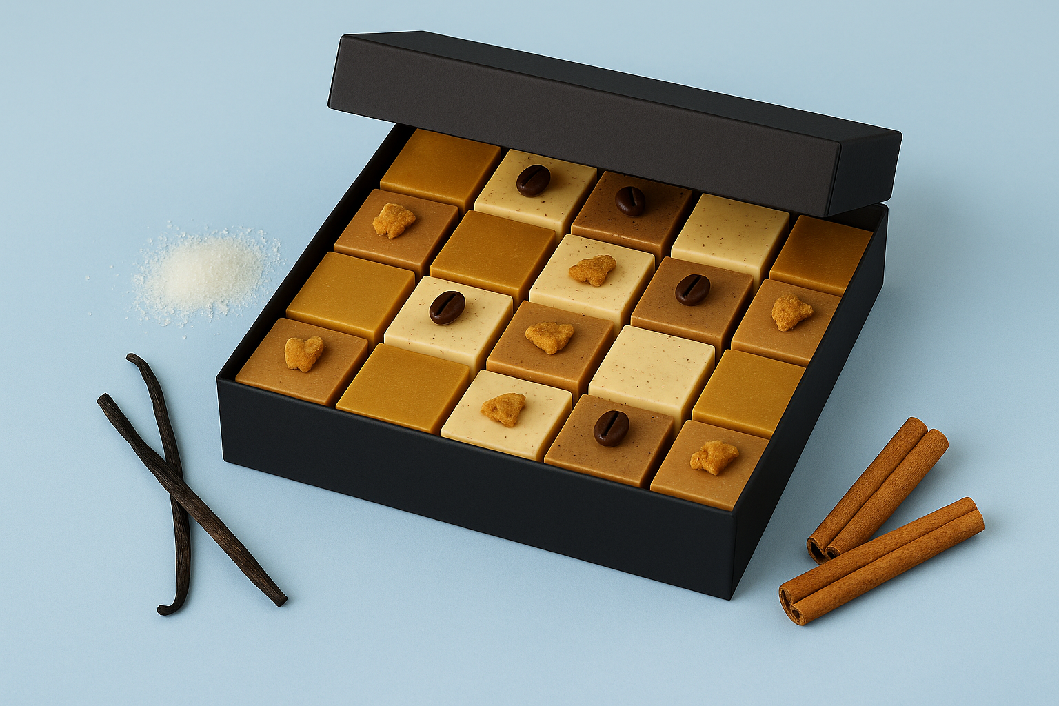 Karamel assorti gemengde doos