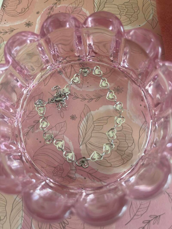 Armband basic hartjes