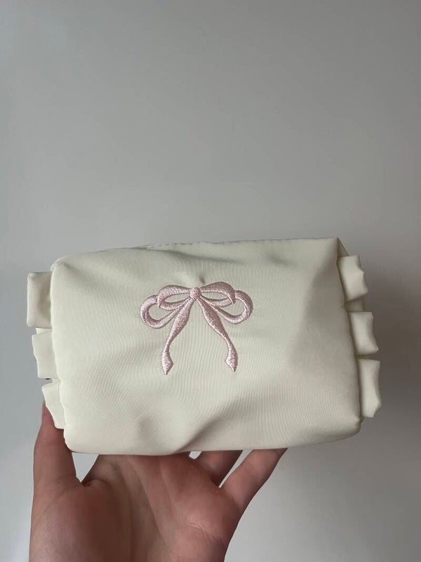 Strikjes make up tasje