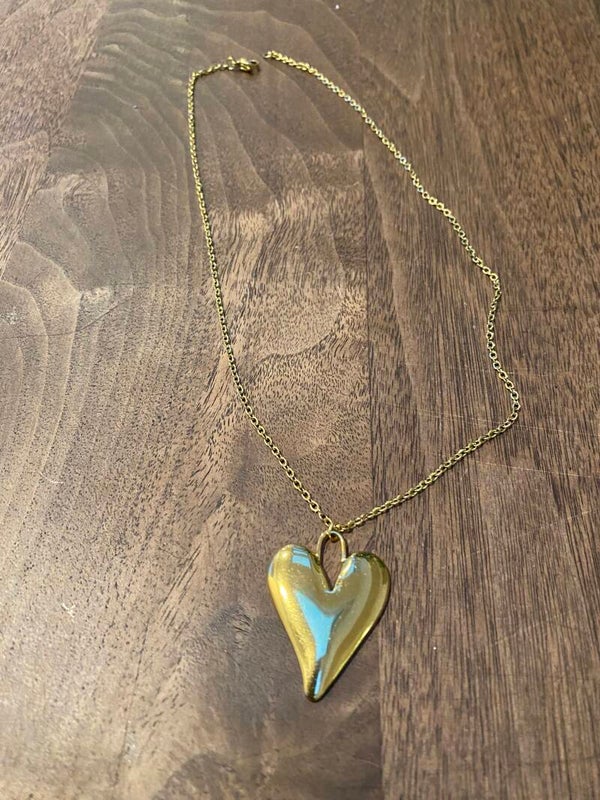 Bedelketting met hart