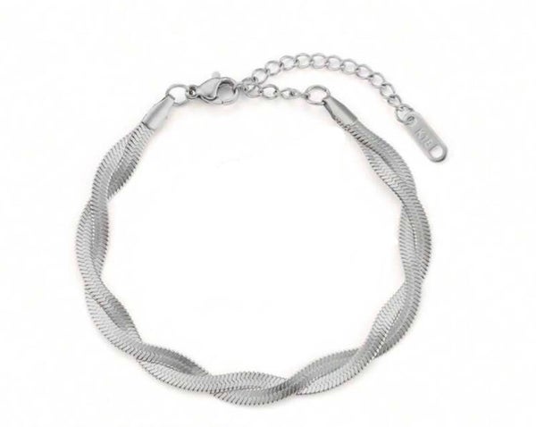 Basic gevlochten armband