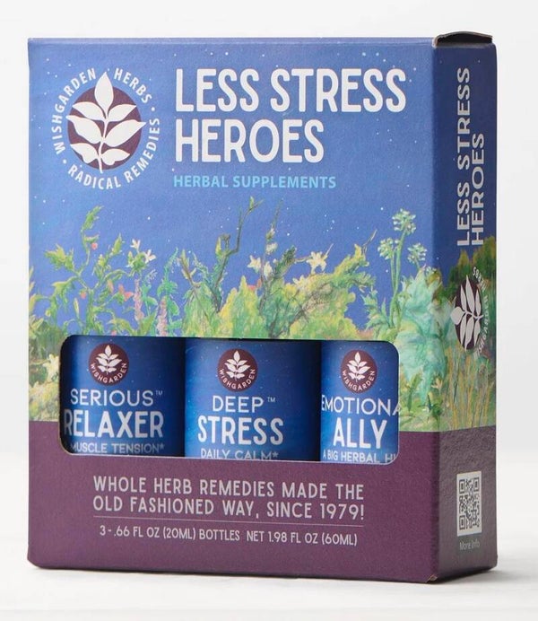 WishGarden Herbs: Less Stress Heroes, 3 Pack