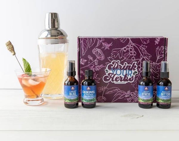 WishGarden Herbs: Mocktail Essentials Kit with Gift Box