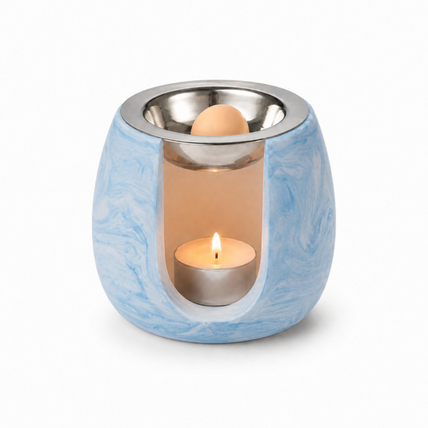Blaue Duftlampe