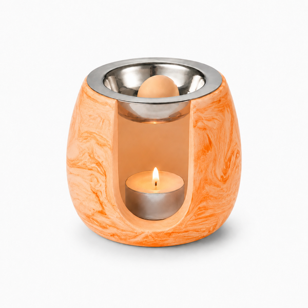 Orange Duftlampe