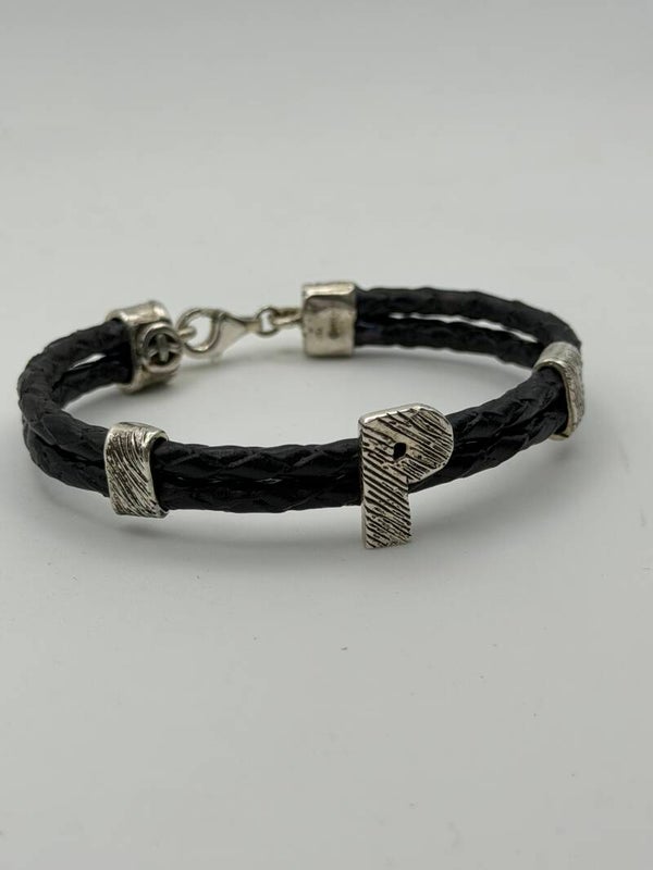 Bracciale lettering A.B.C…..
