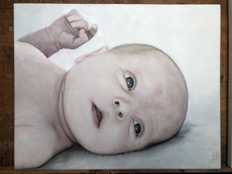 50x40cm oil on canvas