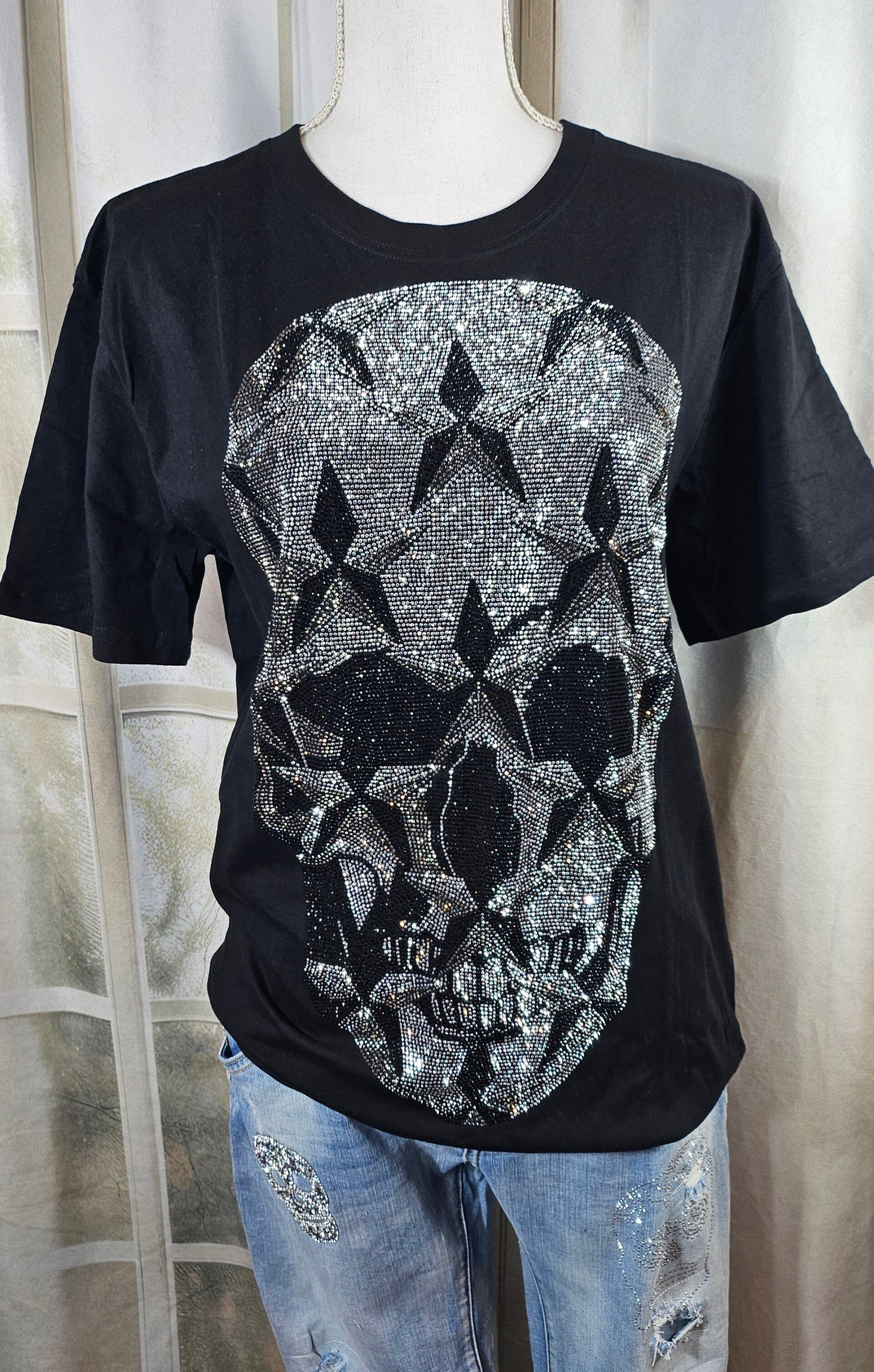 Tshirt Skull, Gr. L