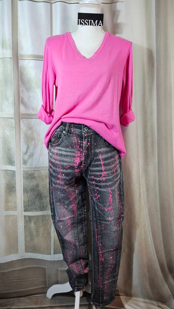 Pullover pink, Gr.38 - 42, ISSIMA