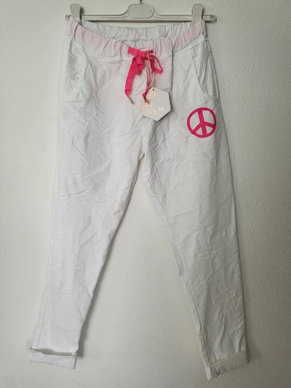 Hose weiss, Gr. 38 -42