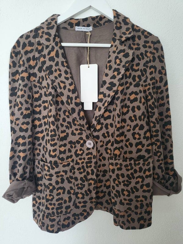 Blazer leopard, Gr. 36 - 42, 1x verfügbar