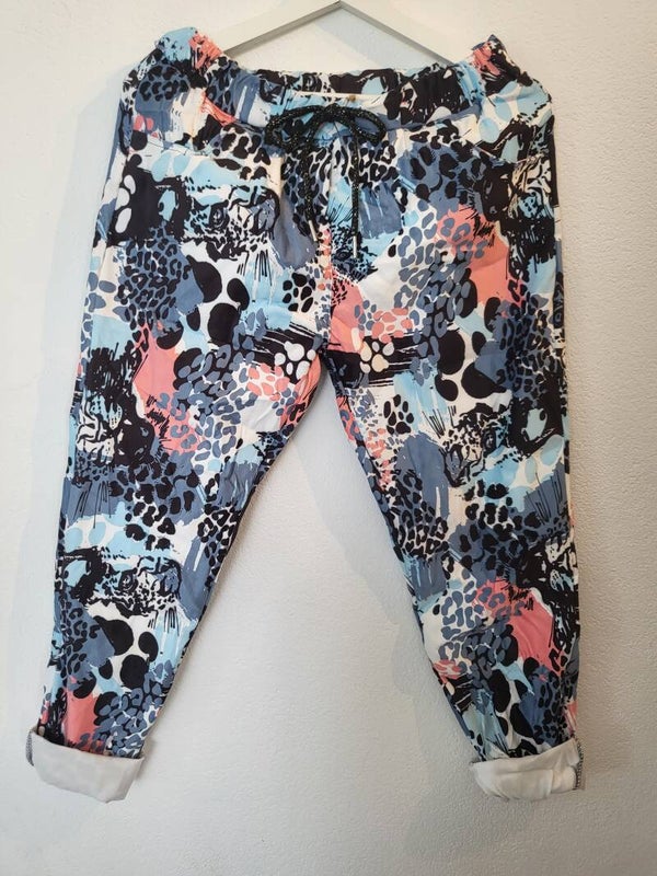 Hose blau/schwarz, Gr. 38 - 44