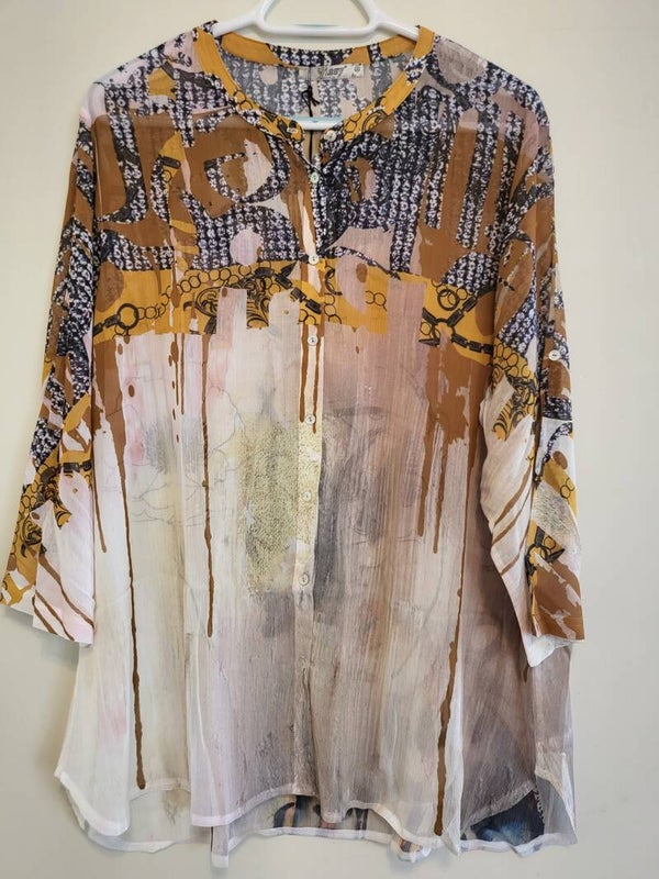 Missy Bluse geknöpft, Gr. S/M , M/L & L/XL - je 1x verfügbar