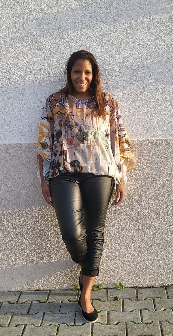 Missy Shirt/Tunika braun-beige Frau, Gr. Onesize - 2x verfügbar in dieser Grösse