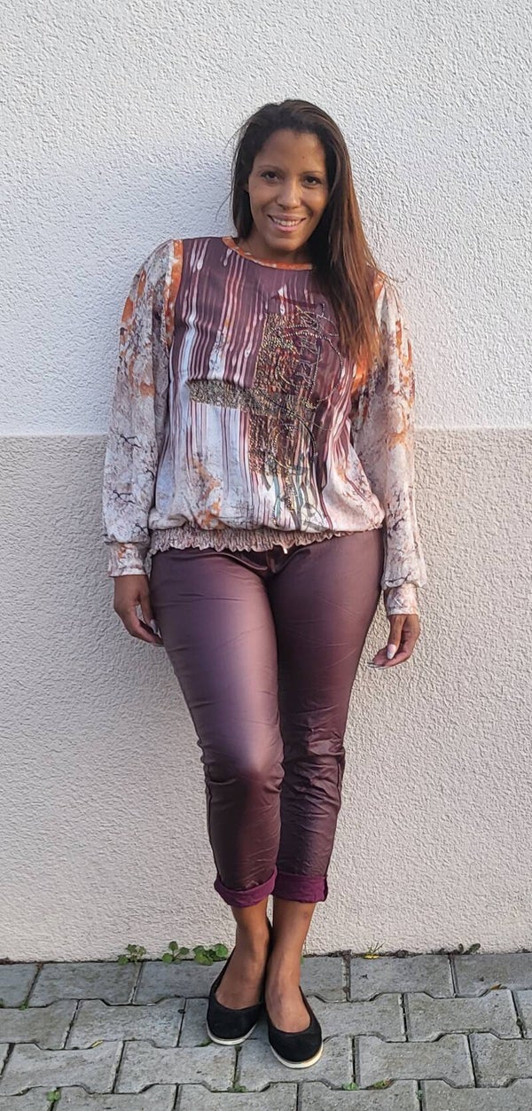 Missy Shirt braun, Gr. S, M, L & XL - je 1x verfügbar