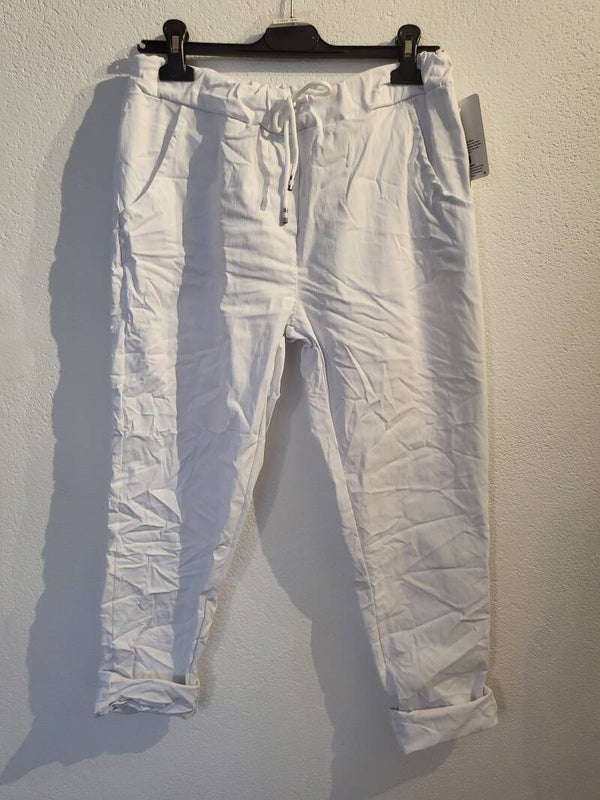 Hose weiss, Gr. bis 36 - 42/44 - 1x verfügbar