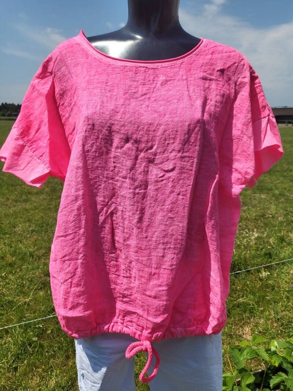 Tshirt mit Kordel pink, Gr. 38 - 42, 1x verfügbar