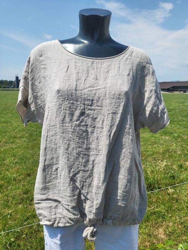 Tshirt mit Kordel beige, Gr. 38 - 42, 1x verfügbar