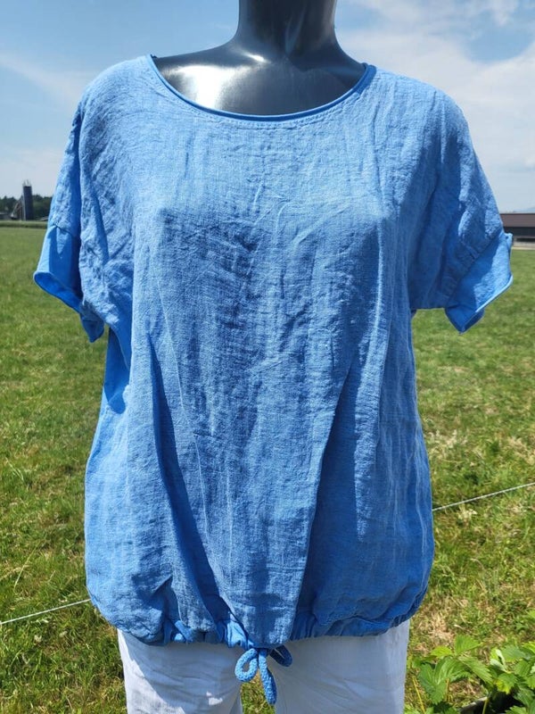 Tshirt mit Kordel blau, Gr. 38 - 42, 1x verfügbar