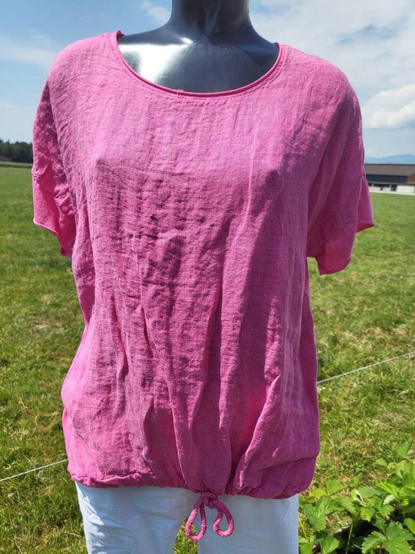Tshirt mit Kordel himbeere, Gr. 38 - 42, 1x verfügbar