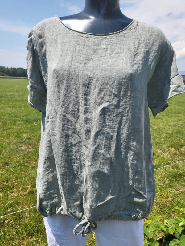 Tshirt mit Kordel grau, Gr. 38 - 42, 1x verfügbar