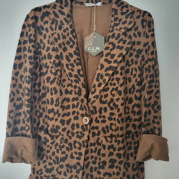 Blazer leopard, one size