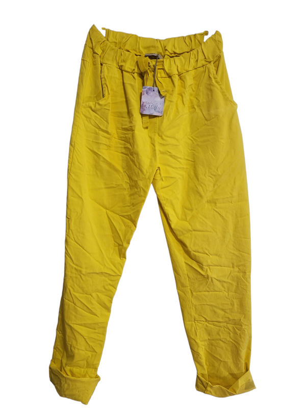 Hose gelb, Gr. 38 - 42/44 - 1x verfügbar