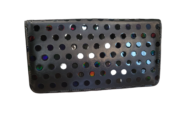 Clutch schwarz mit reflektierenden Punkten - 2x verfügbar