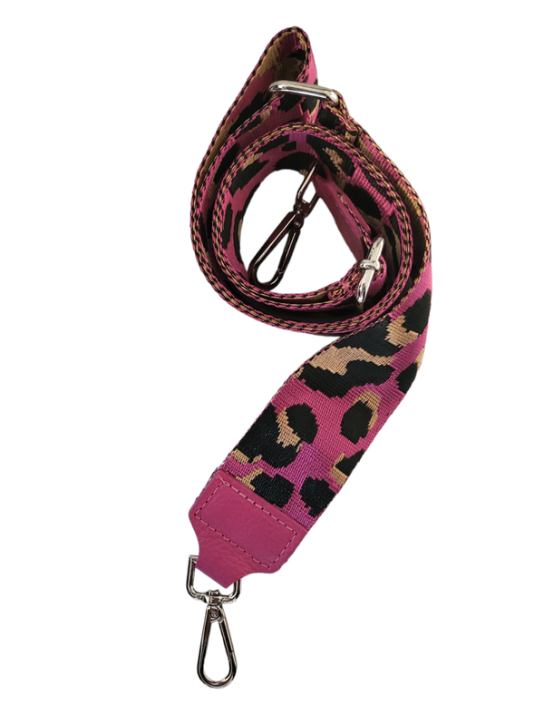 Taschenriemen pink/schwarz/beige - 1x verfügbar