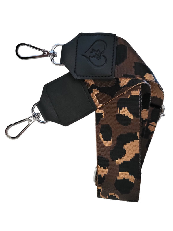 Taschenriemen braun/schwarz/beige - 1x verfügbar