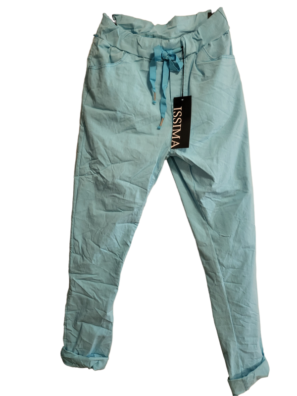 ISSIMA Stretchhose türkis, Gr. 38 - 42, 1x verfügbar