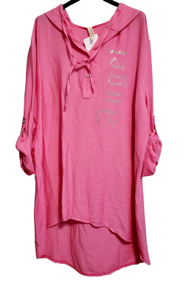 Bluse pink "Angel", Gr. 36 - 42, 1x verfügbar