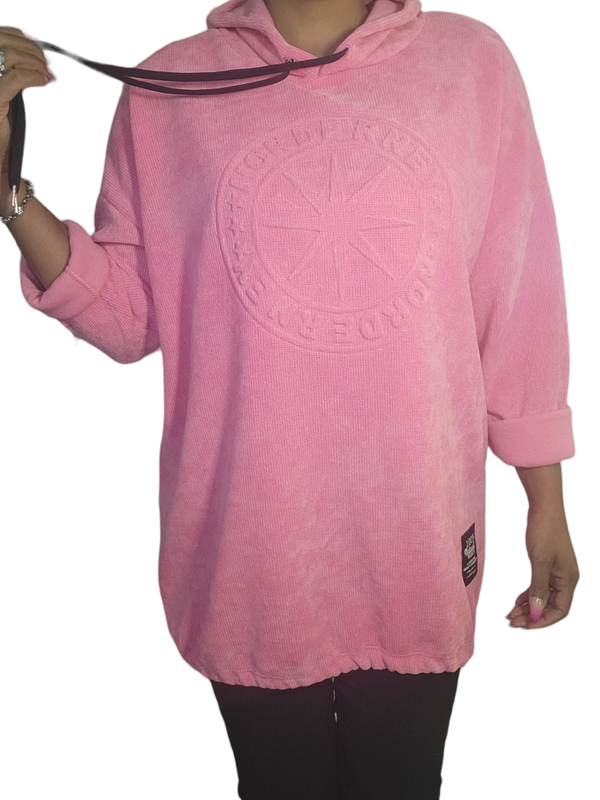 Pullover rosa mit mit Stern, Gr. 40 - 46, 1x verfügbar