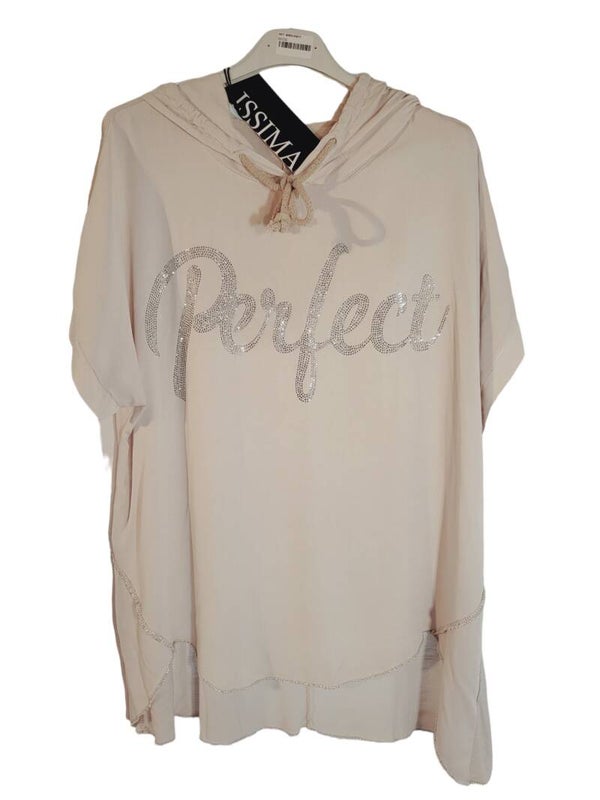 Tshirt rosa "PERFECT", Gr. 38 - 42, 1x verfügbar