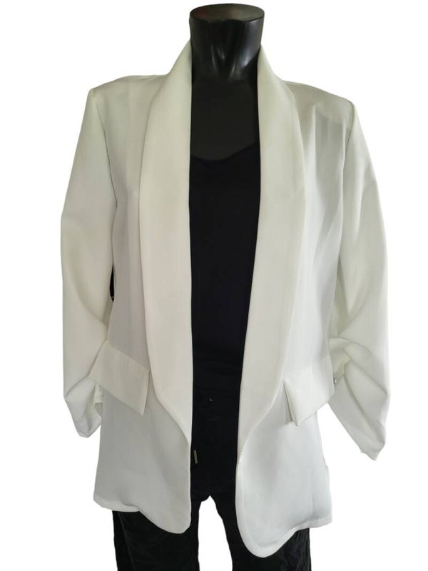Blazer weiss, Gr. 38 - 40/42 - 3x verfügbar