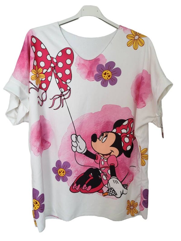 Tshirt "Minnie" rosa, Gr. 38 - 40/42, 1x verfügbar