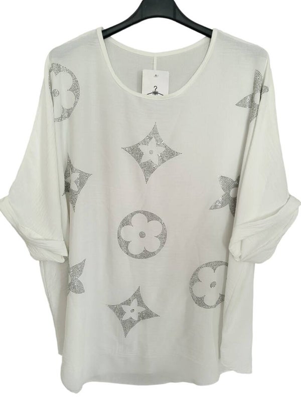 Tshirt weiss, Gr. 38 - 42/44, 1x verfügbar