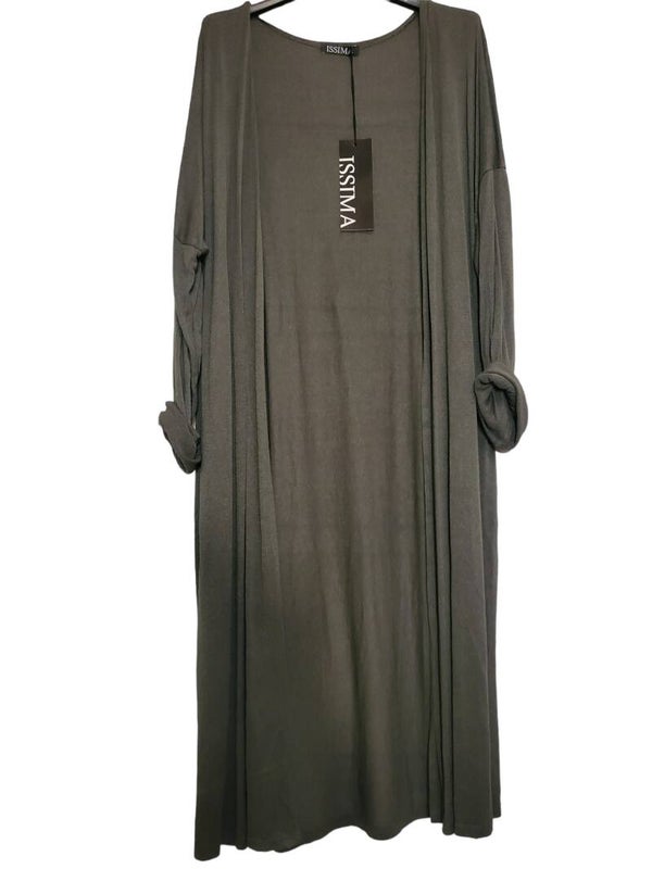 Cardigan militär-grün (ISSIMA), Einheitsgrösse, 1x verfügbar