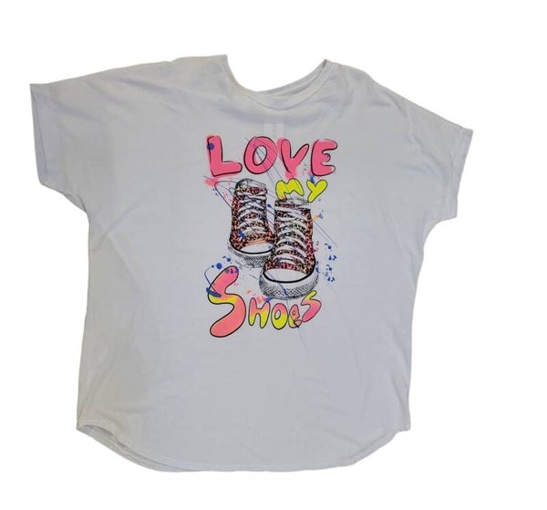 Tshirt "Love my shoes", Gr. 42 - 46, 2x verfügbar