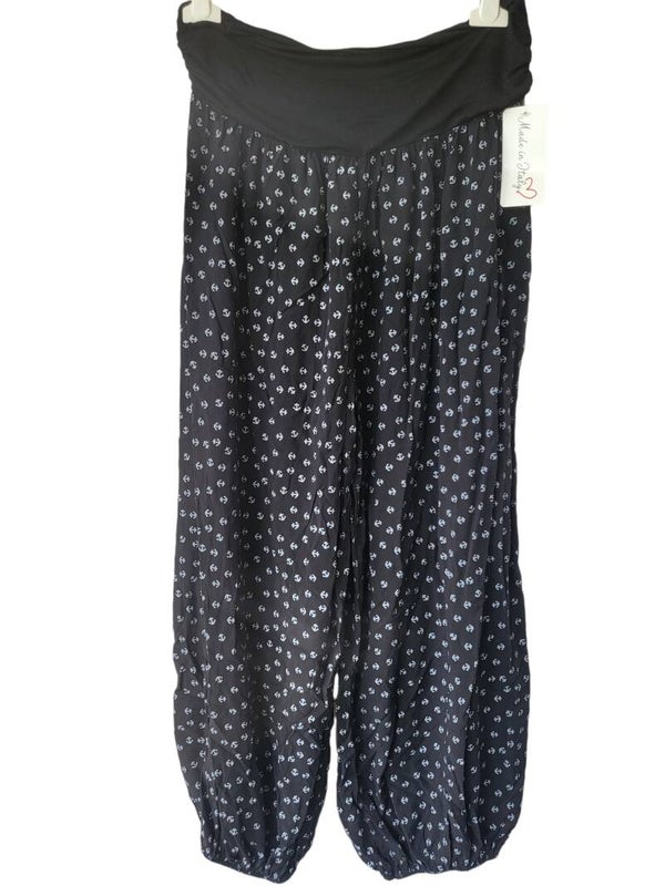 Pludderhose schwarz "Anker", Gr. 38/40 - 46, 1x
