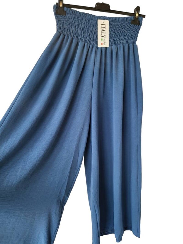Culotte Hose blau, Gr. Onesize bis 44, 1x verfügbar