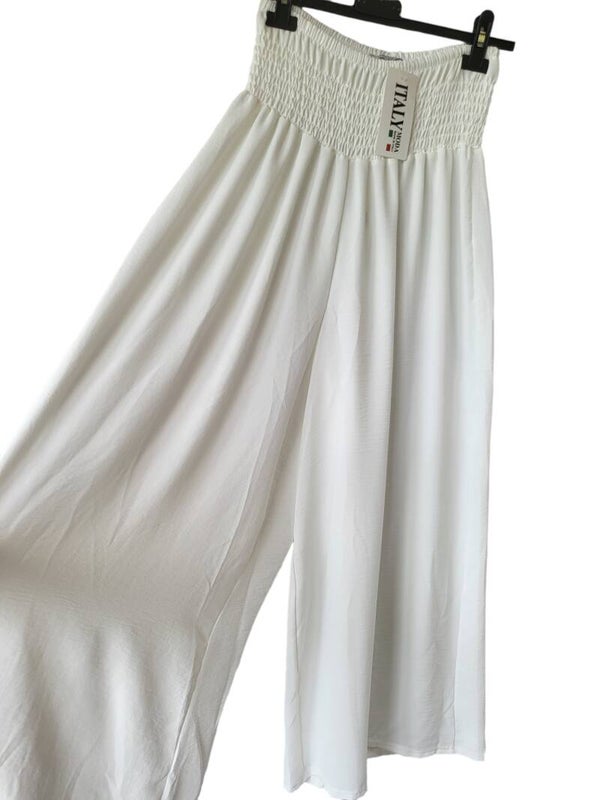 Culotte Hose weiss, Gr. Onesize bis 44, 1x verfügbar