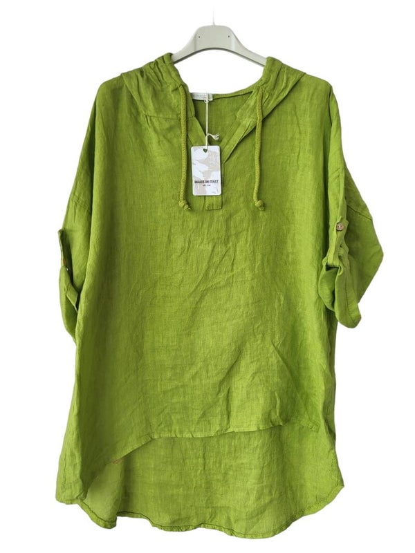 Kapuzenshirt grün, Grösse 38 - 42, 1x verfügbar