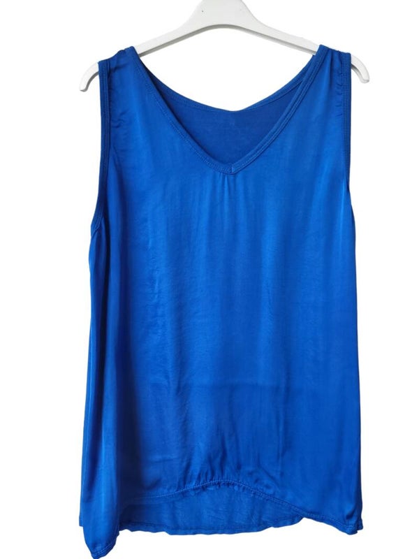 Dubble face - Shirt blau, Gr. 38 - 42, 1x verfügbar