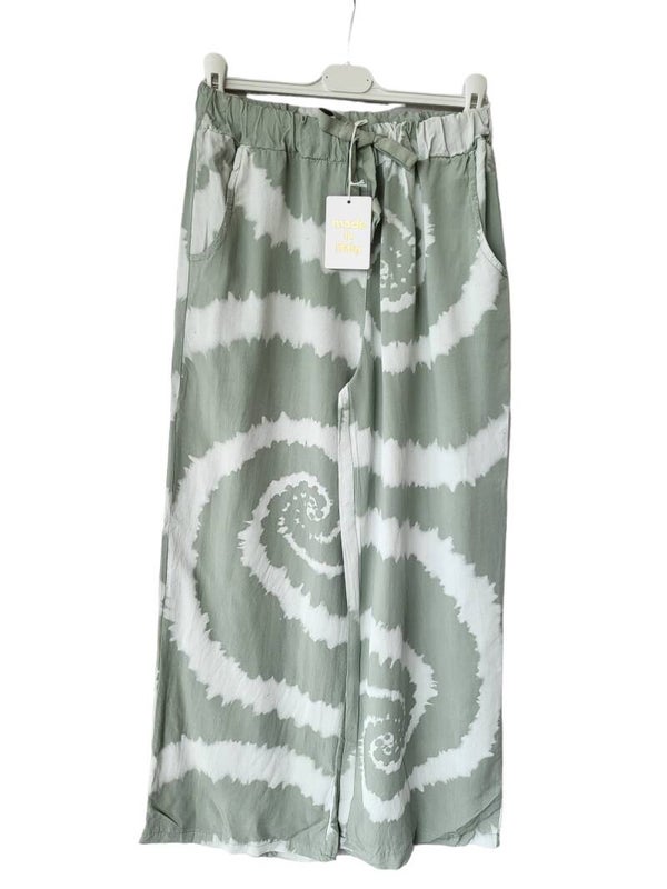 Hose khaki batik, Gr. 36 - 40, 1x verfügbar