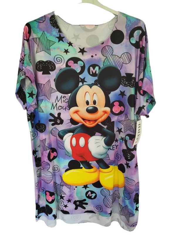 Tshirt "Mickey Maus" lila, Gr. 38 - 40/42, 1x verfügbar