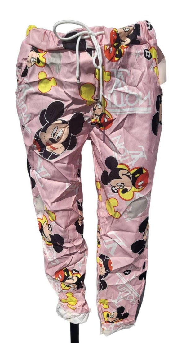 Hose rosa "Mickey Maus", Gr. 38 - 42, 1x verfügbar